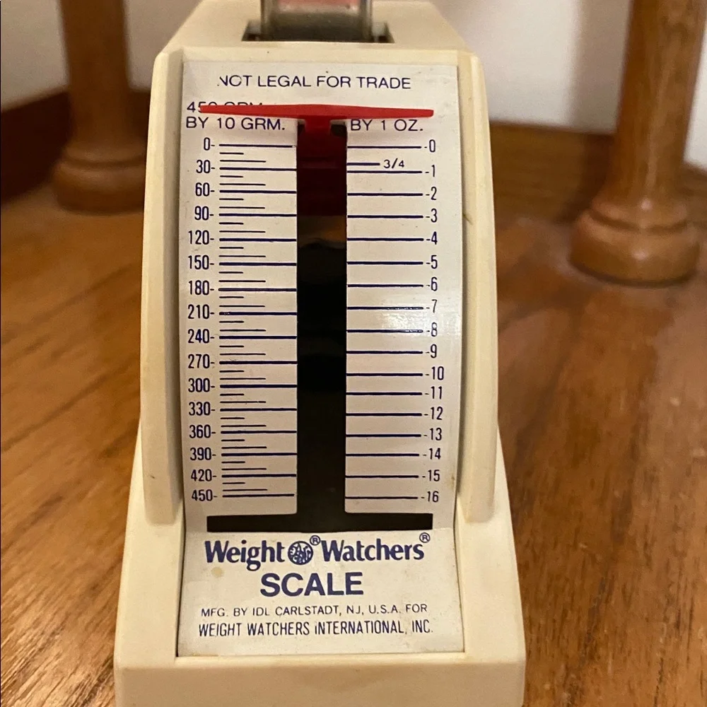 Weight Watchers Vintage Plastic Kitchen Scale - Picture 5 of 5
